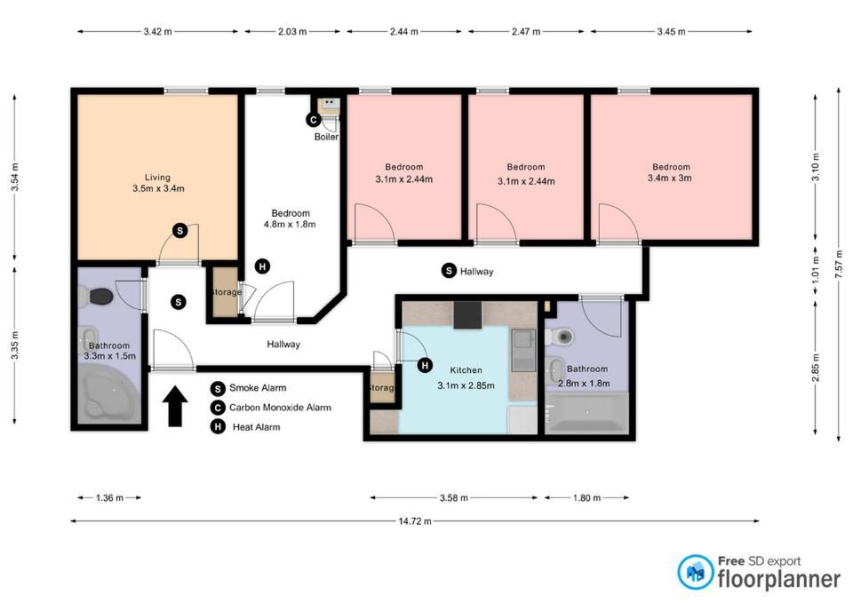 The Law, Has 4 Rooms With Tvs, 2 Bathrooms, Central, Free Parking, Fully Equipped, Contractor And Trades Favourite, 5 Mins To Centre - Long Stays, Invoice And Reduced Price Are Only Via Sunrise Short Lets ダンディー エクステリア 写真